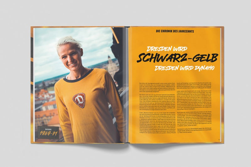 GELBER STOFF - Die Trikotgeschichte der SG Dynamo Dresden