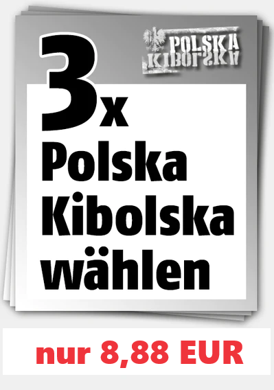 3 X POLSKA KIBOLSKA FÜR 8,88 EURO