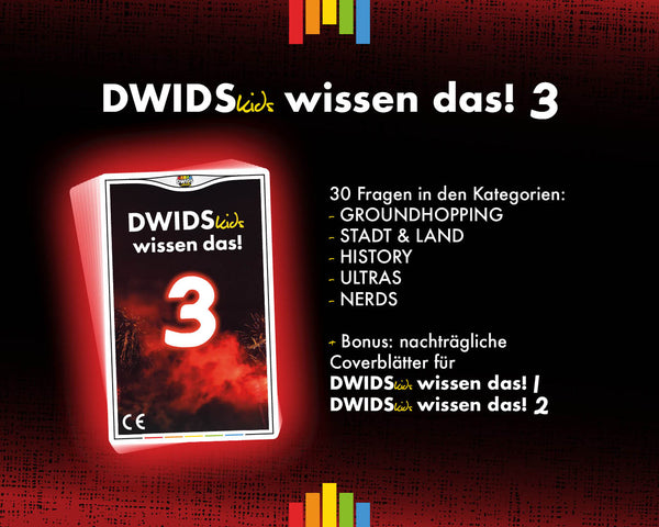 VOL 3 / 2025 - DWIDSkids wissen das! Volume 3 - Kartenspiel