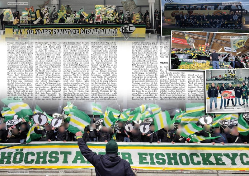 BANDENCHECK Nr. 2 - EISHOCKEY-Saisonrückblick 24/25