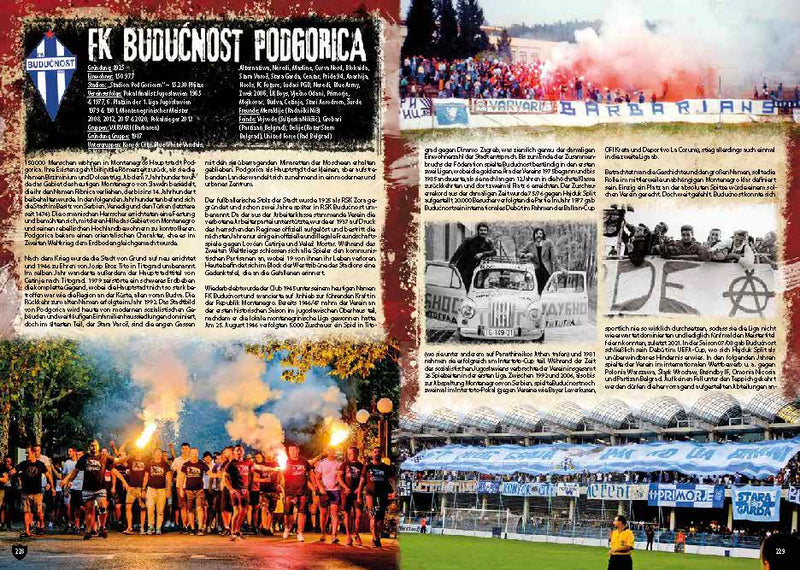 Durch das ehemalige Jugoslawien - NAVIJACI - Der Reiseführer für Fussballfans