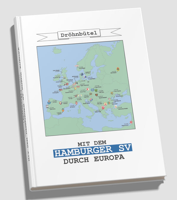 Buch: Dröhnbütel - Mit dem Hamburger SV durch Europa